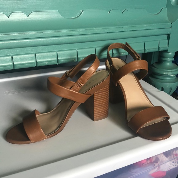 aldo block heel shoes